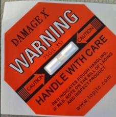 安阳国产DAMAGE X防震动显示标签包邮