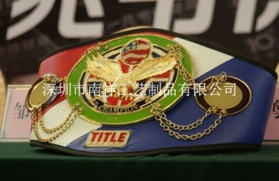 西安成都国际拳王金腰带制作金腰带设计厂家