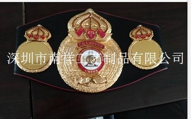 西安成都国际拳王金腰带制作金腰带设计厂家