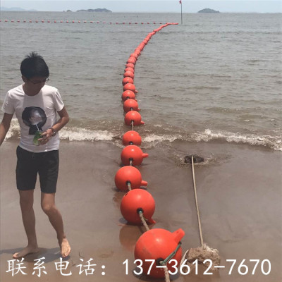 40公分塑料浮球1米河道拦污排