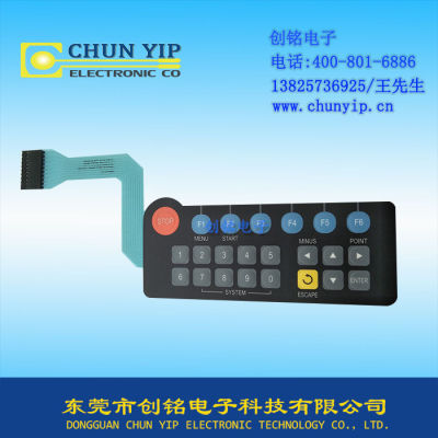 柔性薄膜開關(guān)廠家找創(chuàng)銘電子