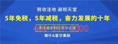 霍爾果斯公司流程經濟特區稅收減免優惠