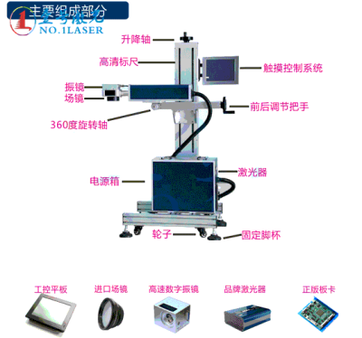 东莞长安飞行光纤激光打标机