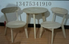 供应实木桌椅白茬实木路易斯椅白茬靠背椅