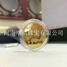 河南郑州专业纪念章订做郑州金银礼品定制