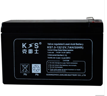 克雷士蓄电池KS7-12 12V7AH