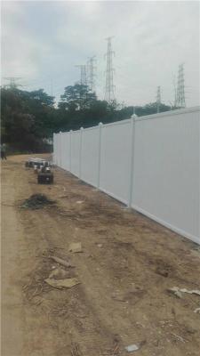 PVC围墙式护栏施工专用护栏安全护栏