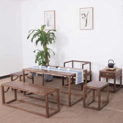 樂山新中式茶樓家具樂山茶樓會所家具