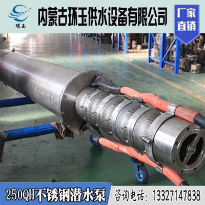 304不锈钢材质200QJH耐腐蚀不锈钢潜水泵厂