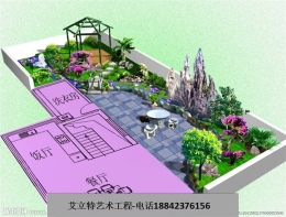 沈阳私家庭院景观设计公司一一高效施工队