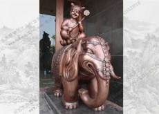铜大象定做动物雕塑厂家志彪