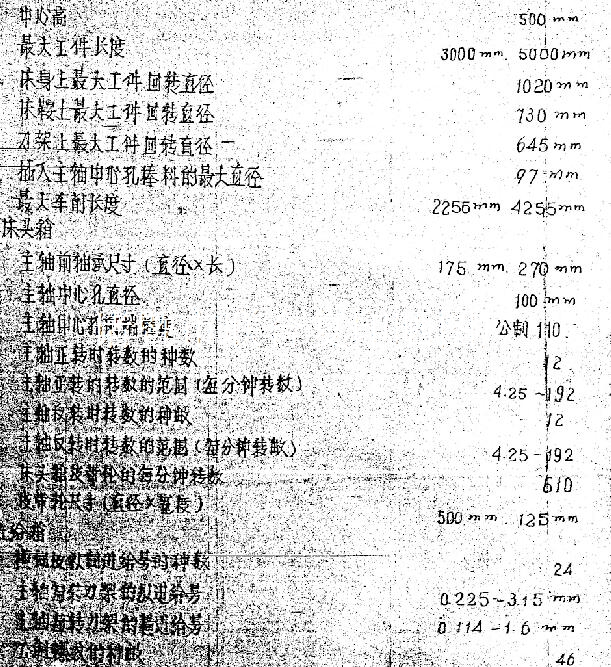 c650普通车床图纸