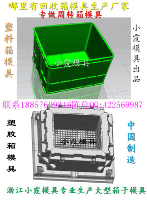 定运输塑料钓鱼箱模具运输塑料周转箱子模具