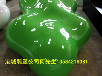 深圳商场创意玻璃钢云朵休闲椅雕塑价格