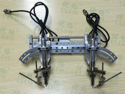 自动焊锡机焊锡机器人双头焊笔手柄夹具