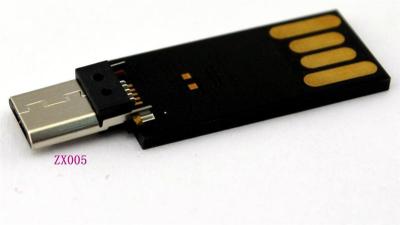 MICRO转USB2.0胶芯二合一-供应各类OTG公头