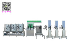 福州一键操作豆干机豆干压榨设备磨浆机