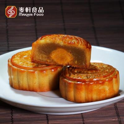 麦轩蛋黄白莲蓉传统蛋黄月饼深圳南山老字号