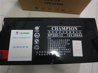 冠军蓄电池NP12-100 12V100AH批发价格