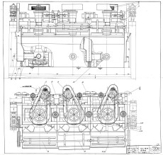 BS-K8充气式机械搅拌浮选机图纸