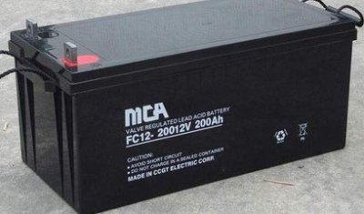 MCA蓄电池FC12-100 12V100AH代理商