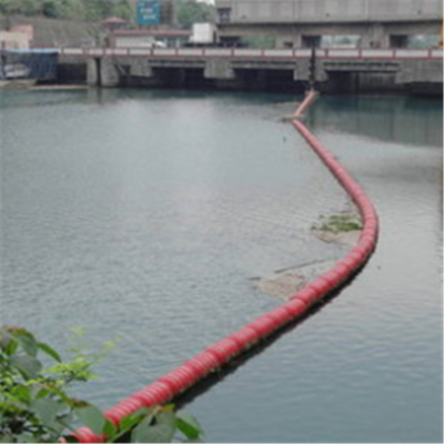 青海内湖漂浮物拦污绳拦截浮子设施