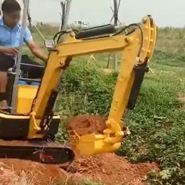 挖下水道 小型挖掘机 10小挖厂家直销