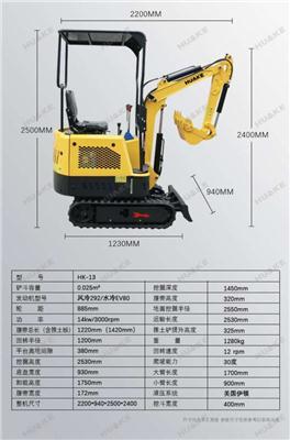 小型挖掘机型号果园商洛市小型挖掘机型号山东机械查看