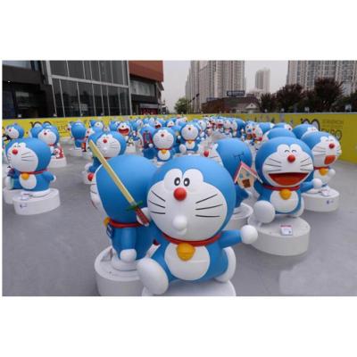 深圳厂家销售动漫玻璃钢哆啦A梦雕塑