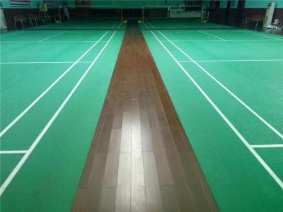 羽毛球pvc运动地板 羽毛球pvc塑胶地板