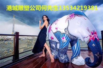 深圳玻璃钢大象雕塑高端定制追求完美厂家