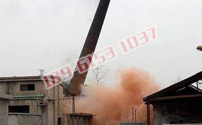 苏州60米砖烟囱拆除砖烟囱爆破