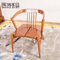 东莞实木书椅定制厂家价格新中式家具报价