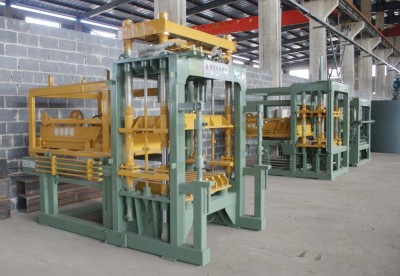 建虎全自動免燒磚機 全自動磚機