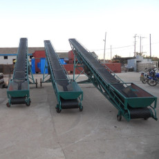 新疆耐高温皮带输送机 砂石料输送机价格