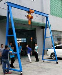 广州市起重环链葫芦龙门吊生产定制