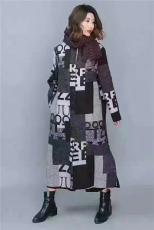 北京秋冬款棉麻女装外套批发品牌女式外套批