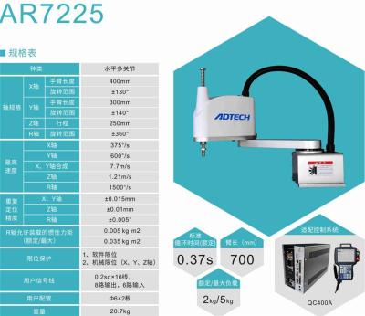 ADTECH眾為興四軸機器人AR7225工業(yè)機器人