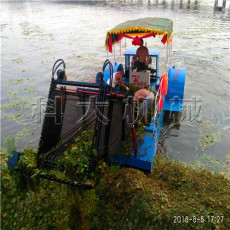 机械式水草打捞船 小型水苲草清理打捞机械