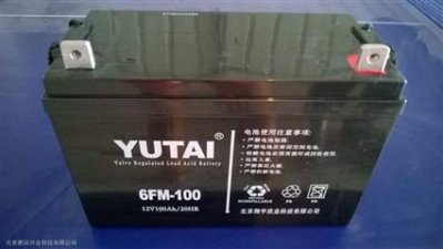 宇泰蓄电池6FM-40 12V40AH代理商