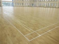 篮球运动专用木地板 乒乓球场室内木地板厂
