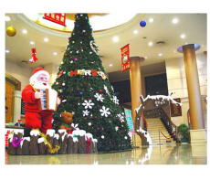 广州圣诞节商场美陈 商场圣诞美陈节日