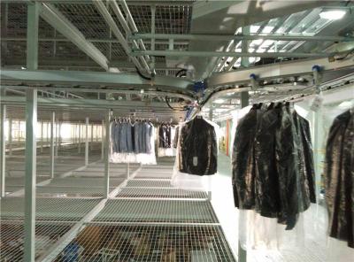 服装行业智能工厂--LTA自动悬挂仓储区出库