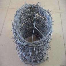 镀锌刺绳护栏网/铁蒺藜刺绳围栏网厂家