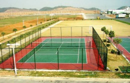 天津网球场地坪翻新改造-塑胶地面-材料厂家