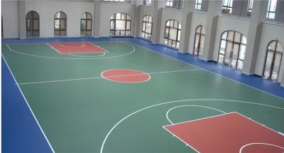 华兴体育专业承接篮球场施工