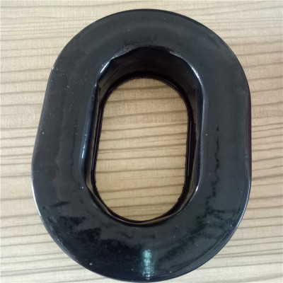 长期生产黑色硅胶TPU皮耳罩 高周波热压