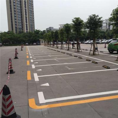 深圳热熔标线施工批发划车位线停车场划线