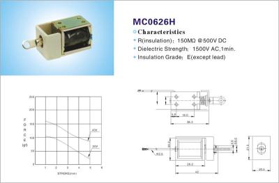 电磁铁生产厂家供应MC0626H电磁铁