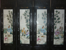 王大凡瓷板画艺术上的成就以及拍卖价格